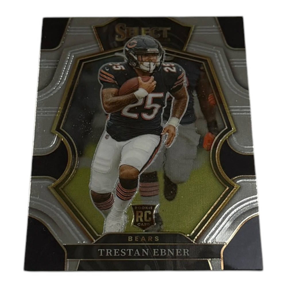2022 Panini Select Football Trestan Ebner Rookie Card RC No 119 Premier Level